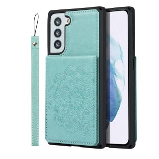 ETUI Z PODPÓRKĄ SAMSUNG GALAXY S21+ CASE ZIELONY MIĘTOWY SM-G996