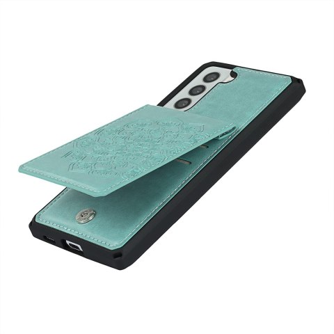 ETUI Z PODPÓRKĄ SAMSUNG GALAXY S21+ CASE ZIELONY MIĘTOWY SM-G996