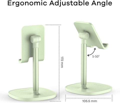 UCHWYT STOJAK TABLET TELEFON STÓŁ PAD PRO AIR URZĄDZENIA 4-11 CALI ZIELONY