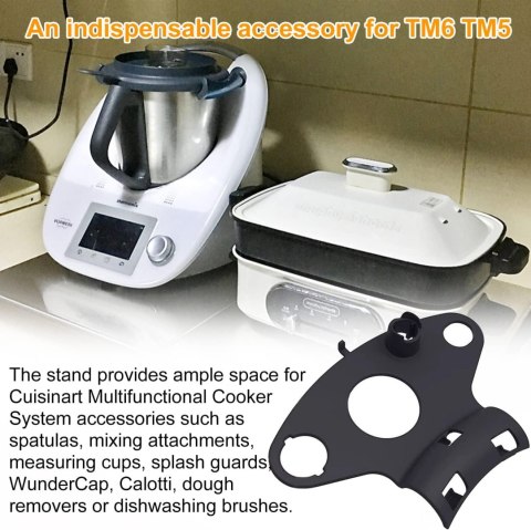 2X UCHWYT DO THERMOMIX TM6 TM5 WIELOFUNKCYJNY ORGANIZER NA 5 AKCESORIÓW