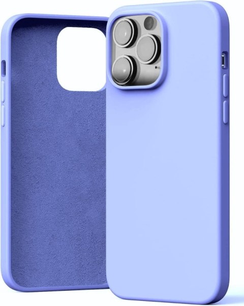 ETUI APPLE IPHONE 14 PRO SILIKONOWE FIOLETOWE