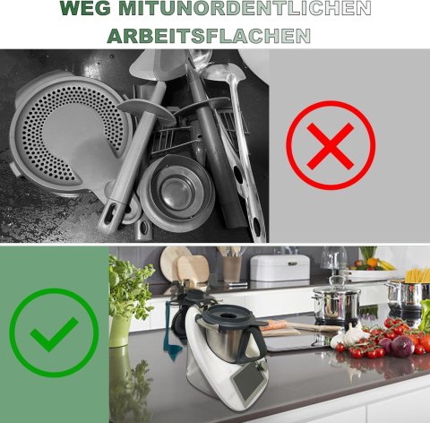 UCHWYT DO THERMOMIX TM6 TM5 WIELOFUNKCYJNY ORGANIZER NA 6 AKCESORIÓW