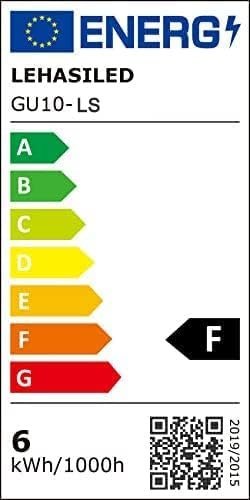 ZESTAW 10X ŻARÓWKA LED GU10 6000K ENERGOOSZCZĘDNE 500lm KĄT ŚWIECENIA 120°