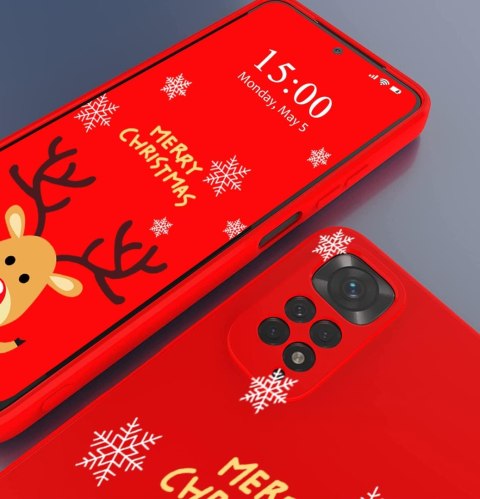 2X SZKŁO 1X ETUI XIAOMI REDMI 9A/9AT MERRY CHRISTMAS ŚWIĘTA BAŁWAN