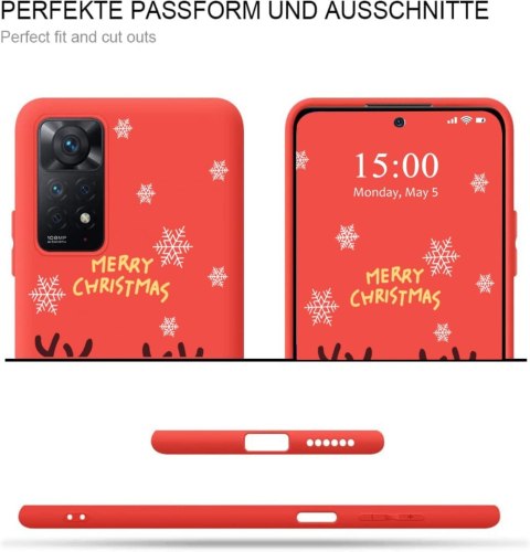 2X SZKŁO 1X ETUI XIAOMI REDMI 9A/9AT MERRY CHRISTMAS ŚWIĘTA BAŁWAN