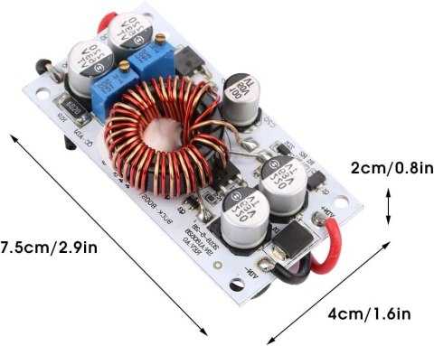 AUTOMATYCZNY ZASILACZ STEP UP DOWN NIEZAWODNY MODUŁ PRZETWORNICA NAPIĘCIA