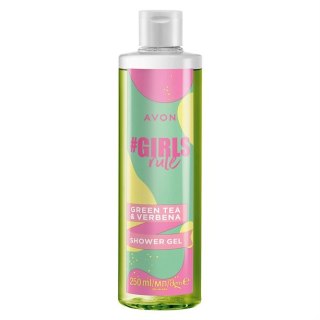 AVON ŻEL POD PRYSZNIC #GIRLS RULER WERBENA ZIELONA HERBATA 250ML