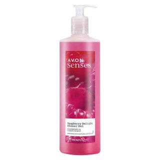 AVON ŻEL POD PRYSZNIC RASPBERRY DELIGHT MALINY CZARNA PORZECZKA 720ML