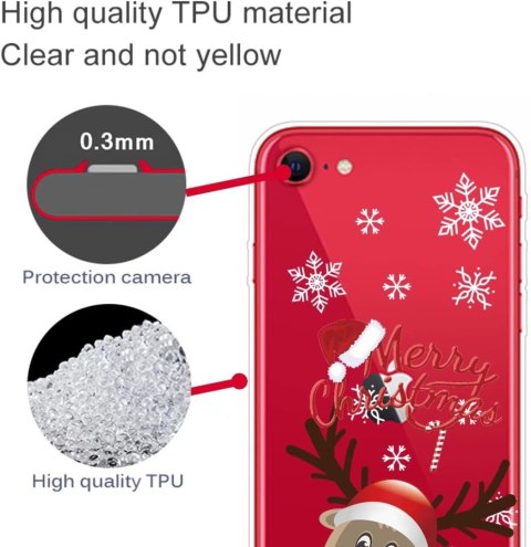 OBUDOWA ŚWIĄTECZNA MERRY CHRISTMAS ETUI IPHONE SE 2020/IPHONE 7/8