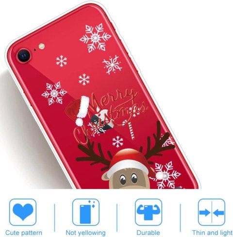 OBUDOWA ŚWIĄTECZNA MERRY CHRISTMAS ETUI IPHONE SE 2020/IPHONE 7/8