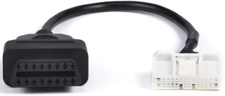 PRZEDŁUŻKA OBD2 PRZEDŁUŻACZ ADAPTER OBD II 30 CM 16 PIN MODEL 3/Y (26P)