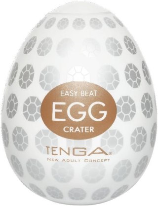 6xMASTURBATOR DLA MĘŻCZYZNY TENGA KSZTAŁT JAJKA EASY BEAT EGG CRATER ZESTAW