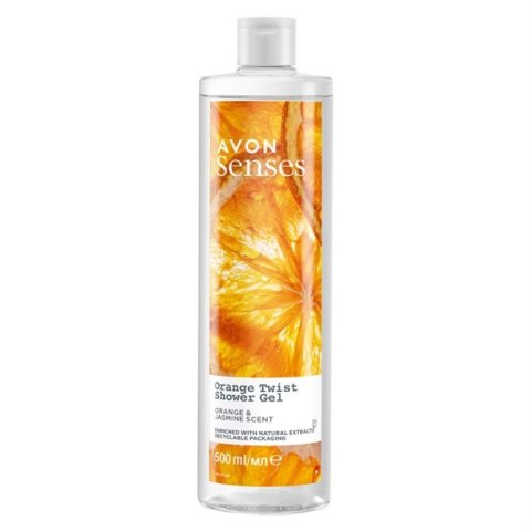 AVON ŻEL POD PRYSZNIC ORANGE TWIST POMARAŃCZA JAŚMIN 500ML