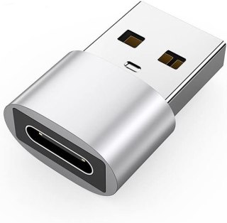 Adapter USB na USB-C konwerter czarny mini