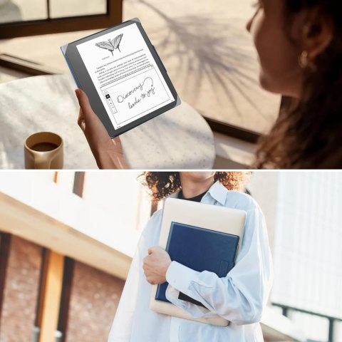 FUTERAŁ ETUI GRANATOWE CZYTNIK AMAZON KINDLE SCRIBE 10.2/BOOX NOTE AIR 2
