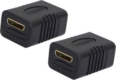 PRZEDŁUŻACZ ADAPTERA MINI HDMI TYPU C ŻEŃSKIE CZARNY