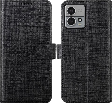 CZARNE ZAMYKANE ETUI ONEPLUS 10 PRO CASE MOCNY