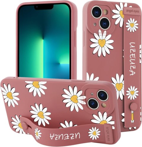 ETUI IPHONE 13 6.1 WYTRZYMAŁE SILIKONOWE KWIATKI