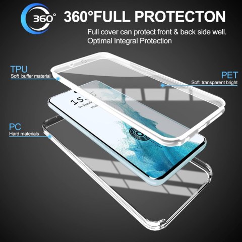 ETUI SAMSUNG GALAXY A03s CASE PRÓD TYŁ 360 OCHRONA