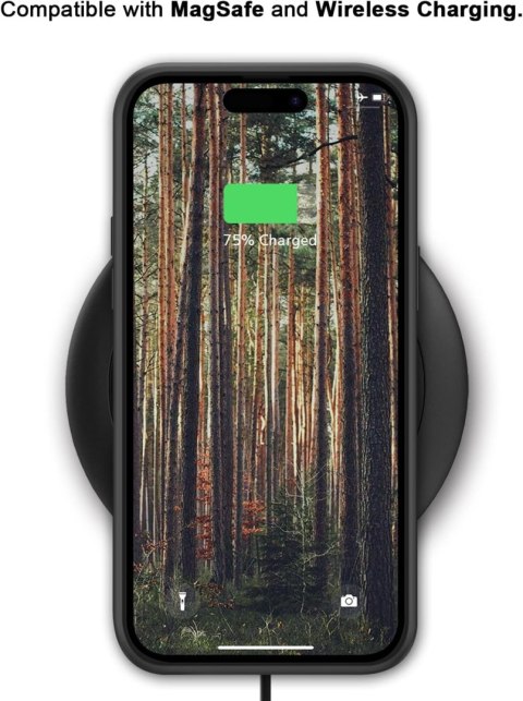 ETUI + SZKŁO HARTOWANE IPHONE 14 PRO MAX 6.7' IMITACJA DREWNA A2894 A2651