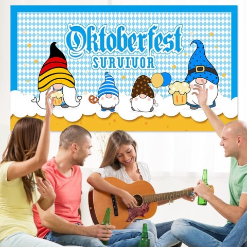 TŁO FOTOGRAFICZNE IMPREZA FESTIWAL OKTOBERFEST 152x91cm