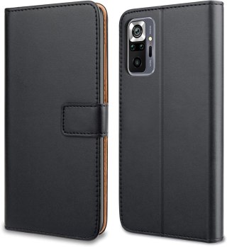 CZARNE ETUI XIAOMI REDMI NOTE 10 PRO ZAMYKANE