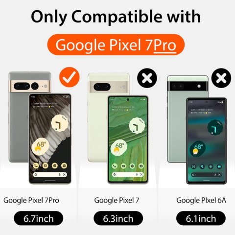 ETUI DO TELEFONU GOOGLE PIXEL 7 PRO PRZEŹROCZYSTE