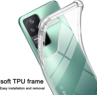 ETUI DO TELEFONU XIAOMI POCO F4 Z CZARNYM PASKIEM