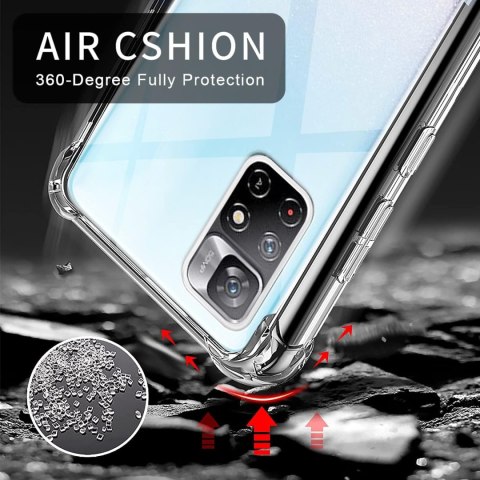 ETUI DO TELEFONU REDMI NOTE 11 PRZEŹROCZYSTE +2XSZKŁO ETUI DO TELEFONU REDMI NOTE 11 PRZEŹROCZYSTE +2XSZKŁO