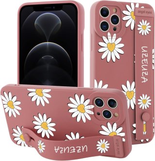 ETUI IPHONE 13 PRO 6.1' PLECKI KWIATY MOCNE