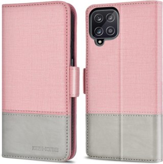 ETUI SAMSUNG GALAXY A12 CASE ZAMYKANY RÓŻOWY