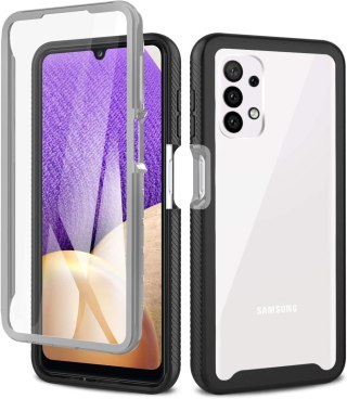 ETUI SAMSUNG GALAXY A32 5G CZARNE BOKI MOCNE