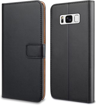 ETUI SAMSUNG GALAXY S8 CASE SKŁADANY Z KLAPKĄ CZARNY