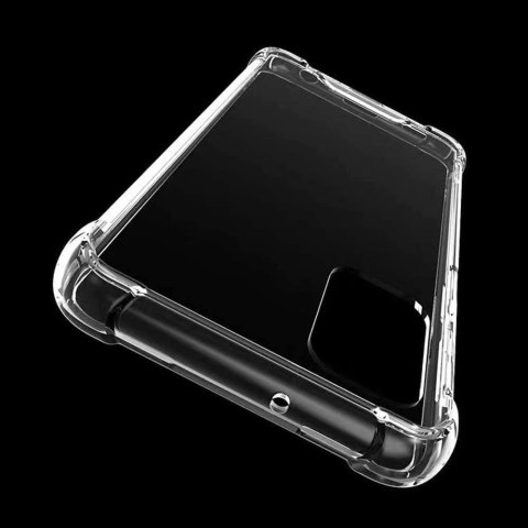 ETUI SILIKONOWE DO SAMSUNG GALAXY A72 6.70" TRANSPARENTNE WZMOCNIONE ROGI