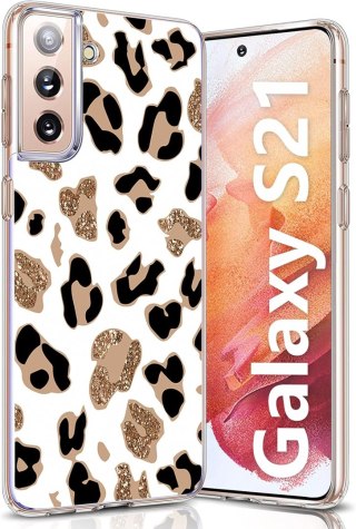 ETUI SILIKONOWE SAMSUNG GALAXY S21 5G MOTYW PANTERKI ELEGANCKI SM-G991B