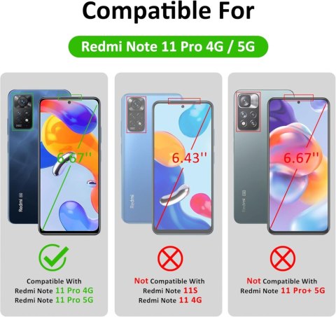 ETUI Z KLAPKĄ REDMI NOTE 11 PRO 4G/5G 6.67" CASE Z EKOSKÓRY ELEGANCKI ETUI Z KLAPKĄ REDMI NOTE 11 PRO 4G/5G 6.67" CASE Z EKOSKÓRY ELEGANCKI