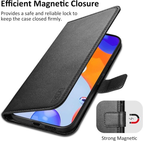 ETUI Z KLAPKĄ REDMI NOTE 11 PRO 4G/5G 6.67" CASE Z EKOSKÓRY ELEGANCKI ETUI Z KLAPKĄ REDMI NOTE 11 PRO 4G/5G 6.67" CASE Z EKOSKÓRY ELEGANCKI