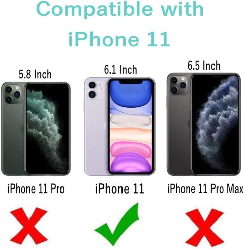 SKŁADANE ETUI IPHONE 11 MAGNETYCZNE ZAPIĘCIE