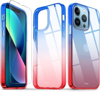 ZESTAW ETUI +SZKŁO HARTOWANE APPLE IPHONE 13 PRO CASE OMBRE MOCNE A2482