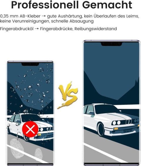 2x SZKŁO HARTOWANE 9H HUAWEI MATE 30 PRO MOCNE