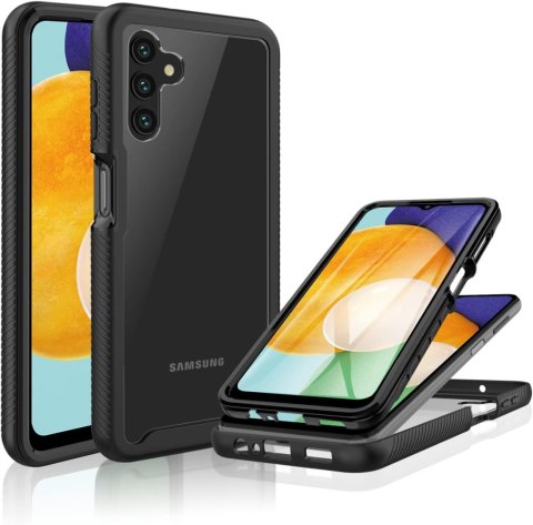 CZARNE ETUI SAMSUNG GALAXY A13 5G OCHRONA PRZÓD