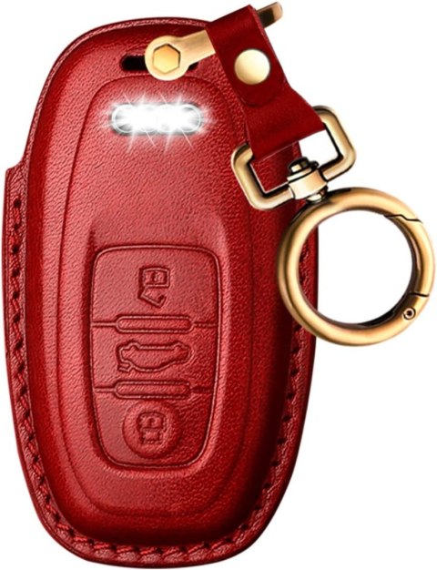 ETUI NA KLUCZYKI KEYLESS SKÓRA AUDI A4 A5 Q5 TT S4