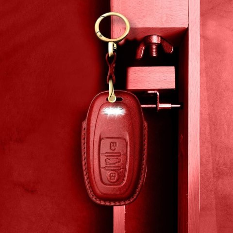 ETUI NA KLUCZYKI KEYLESS SKÓRA AUDI A4 A5 Q5 TT S4