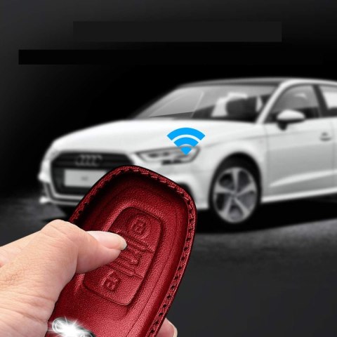 ETUI NA KLUCZYKI KEYLESS SKÓRA AUDI A4 A5 Q5 TT S4