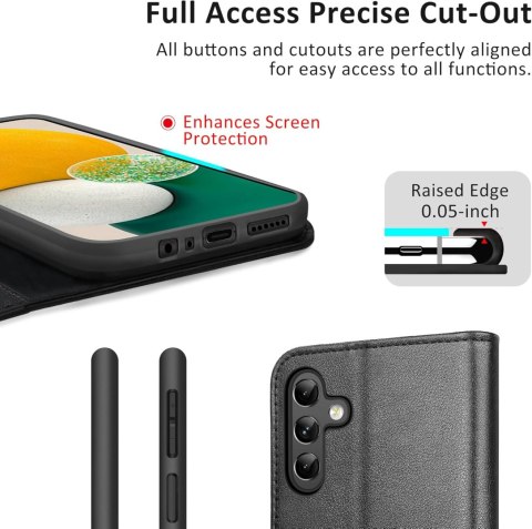 ETUI SAMSUNG GALAXY S22 ULTRA Z KLAPKĄ CZARNE ETUI SAMSUNG GALAXY S22 ULTRA Z KLAPKĄ CZARNE