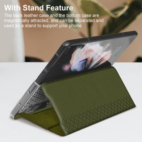 MAGNETYCZNE ETUI ZIELONE SAMSUNG GALAXY Z FOLD 3