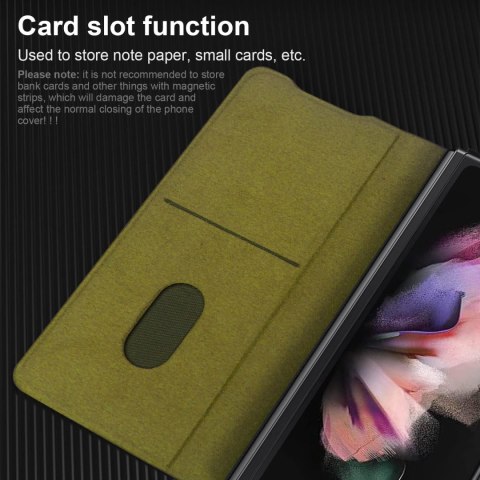 MAGNETYCZNE ETUI ZIELONE SAMSUNG GALAXY Z FOLD 3