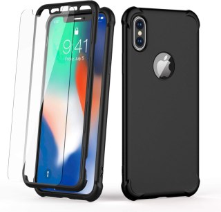 PLECKI ETUI SZKŁO IPHONE XS MAX 6,5' CZARNY