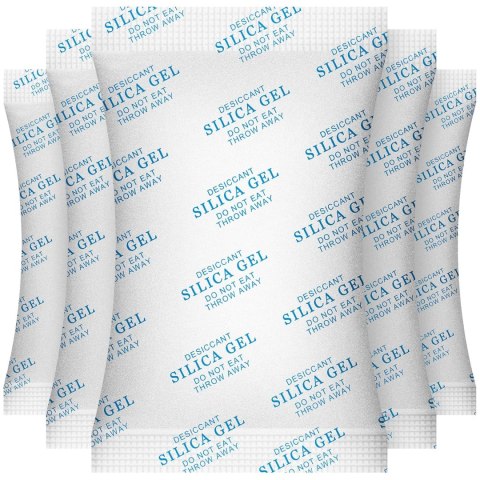 POCHŁANIACZ WILGOCI WKŁADY PAKIETY SILICA GEL ŻEL KRZEMIONKOWY 50x20g 1kg