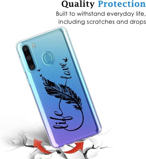 ZESTAW ETUI SAMSUNG GALAXY S21 5G BEZBARWNE Z PIÓRKIEM +FOLIA OCHRONNA ZESTAW ETUI SAMSUNG GALAXY S21 5G BEZBARWNE Z PIÓRKIEM +FOLIA OCHRONNA